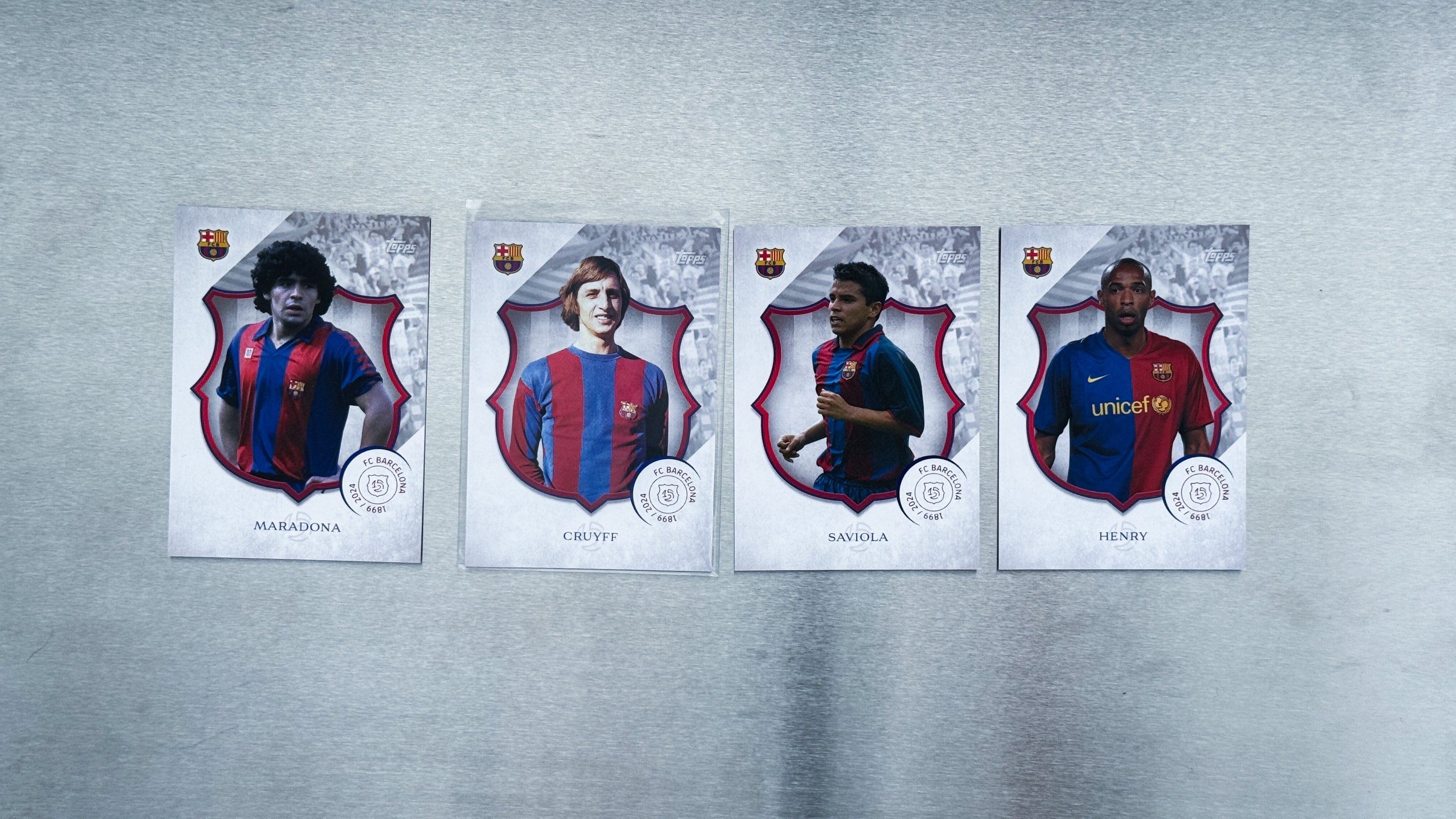 2024-25 Topps FC Barcelona 125th Anniversary - Base 125 Legacy Set 2